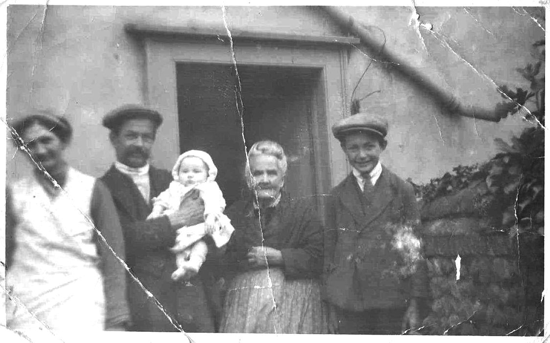 From left, Emma and Charles with Irene